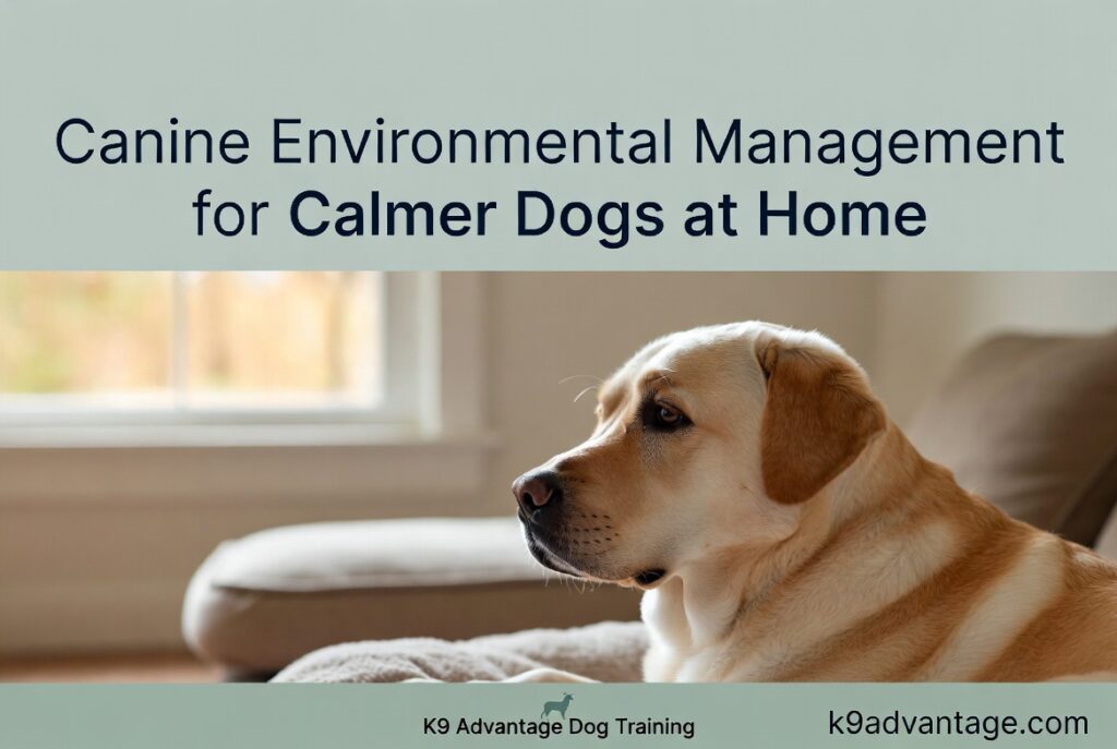 Canine Environmental Management for Calmer Dogs at Home