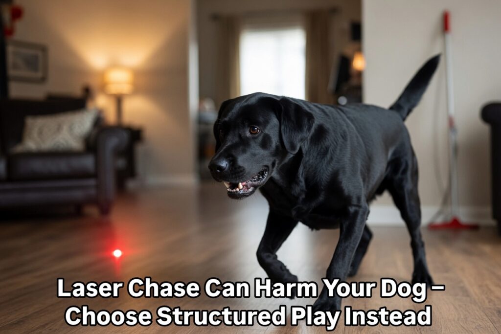 Laser Chase with Your Dog: Why This Popular Game Can Create Serious Problems